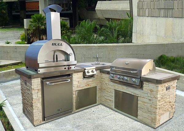 B BULL BBQ Pizza Oven