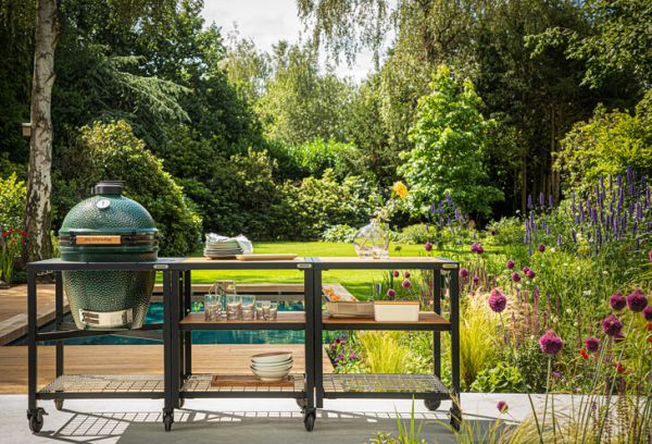 BigGreenEgg Draußen7