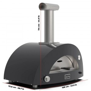 Alfa Forni Pizza-Ofen für Pizza, Burger u.v.m.